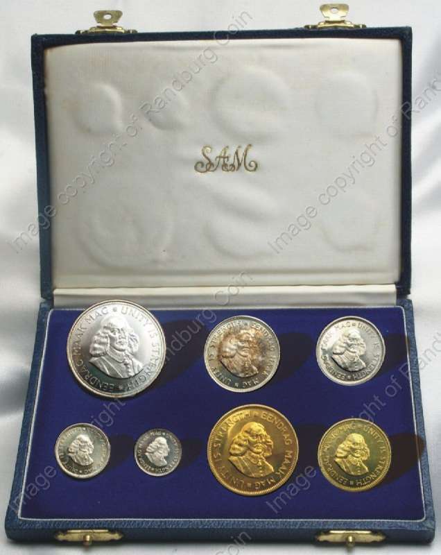 *#* 1964 SA Proof Set in Original SA Mint box Mintage 13000 !!! *#*