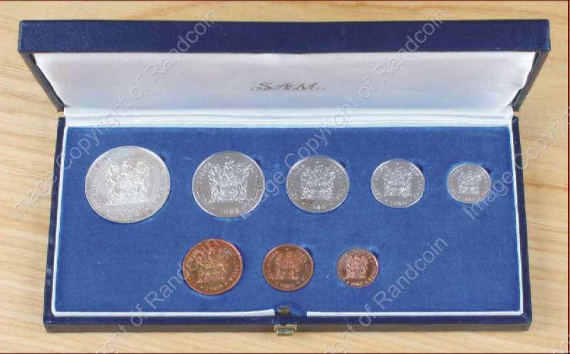 *#* 1980 SA Proof Set in Original SA Mint box Mintage 5000 !!! *#*