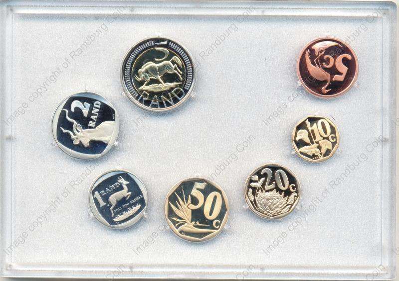 *#* 2009 SA Proof Set in Original black SA Mint box *#*