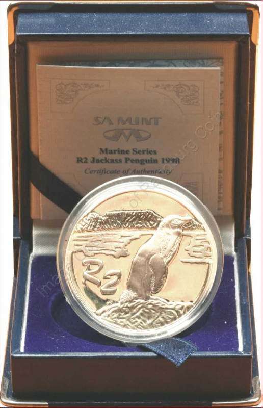 *#* 1998 SA Silver R2 Proof Penguin _Mintage 2 053*#*
