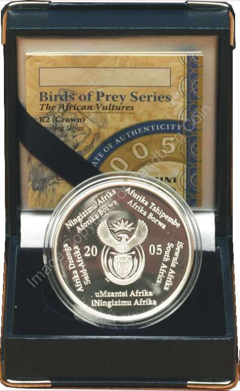 *#* SA Silver R2 Proof 2005 Vultures *#*