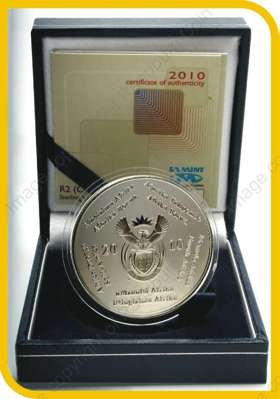 *#* 2010 Silver 1oz R2 FIFA 2010 World Cup Trophy  *#*
