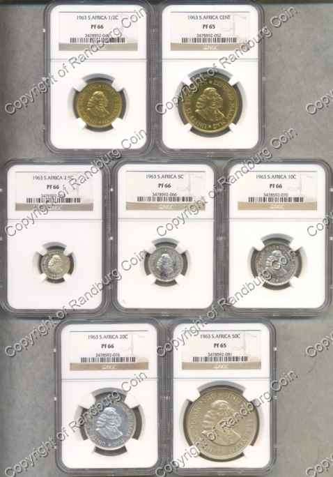 *#* NGC 1963 SLABBED SHORT PROOF SET  *#*