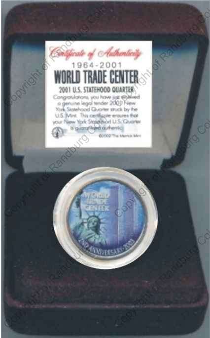 *#* Remember, remember 11 September - USA WORLD TRADE CENTER 2nd ANNIVERSARY STATEHOOD QUARTER *#*
