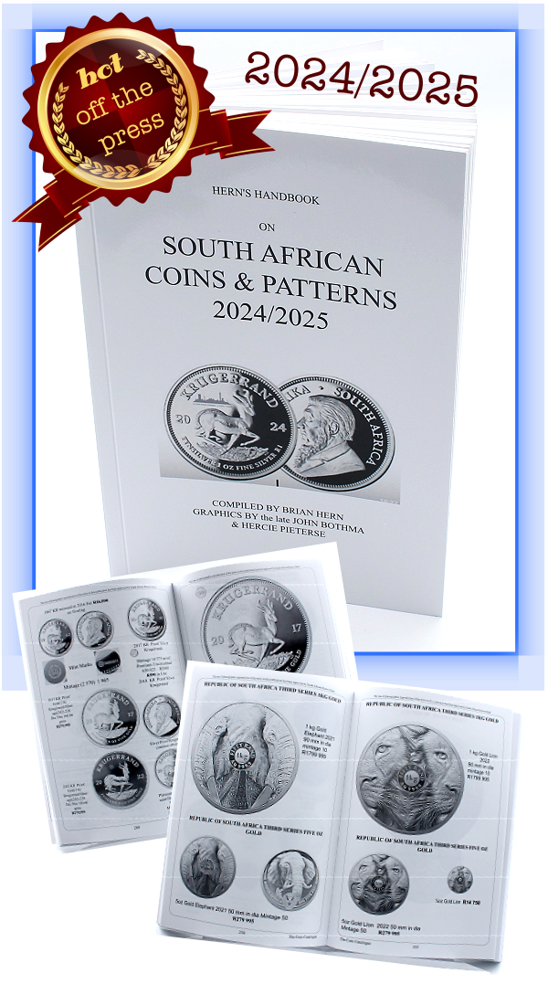 2024/2025 Hern Coin and Patterns Catalogue with Indicative Prices and Mintages