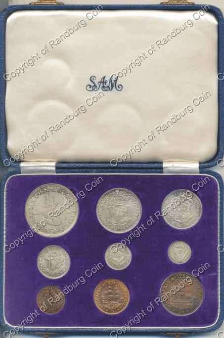 *#* 1952 SA Short Proof Set in Original SA Mint Short box for SJG1967 *#*