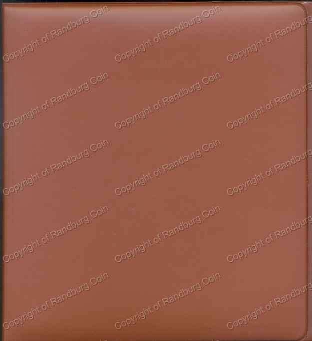 *#* Universal Coin Album A5 Cover NO pages WINDSOR TAN BROWN Protect your collection *#*