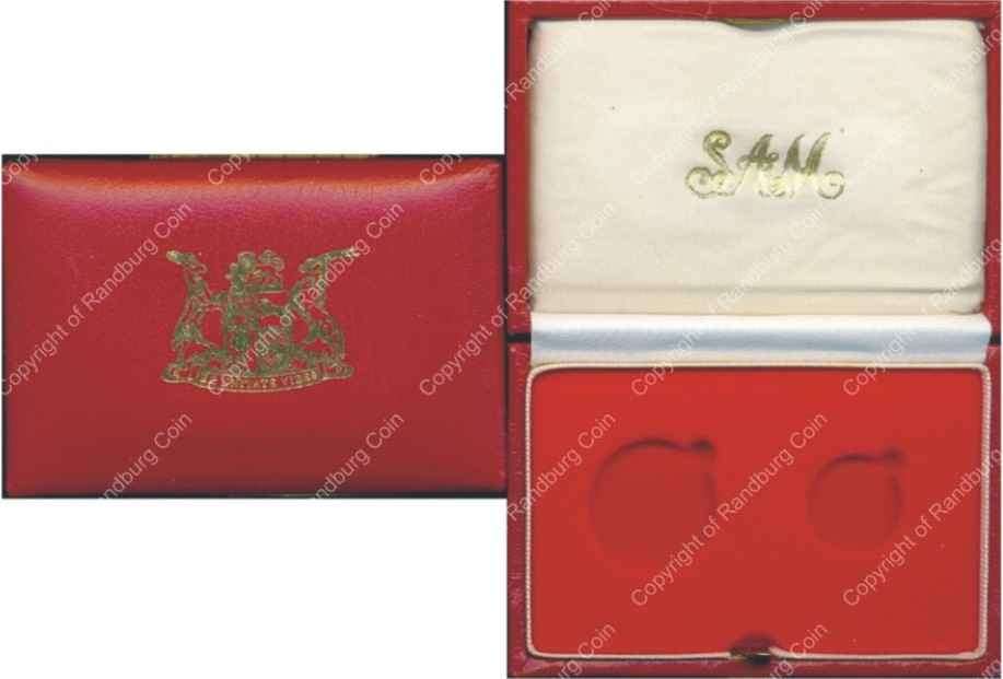 *#* Kruger Rand Quarter and Tenth oz empty red box *#*