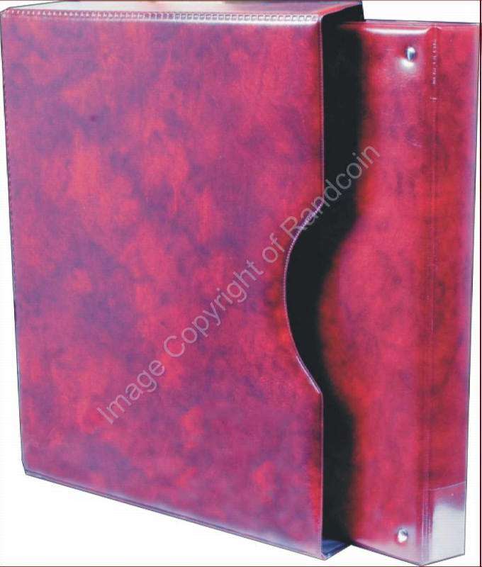 *#* A4-Universal Banknote Album-NO pages Red. Protect your collection *#*