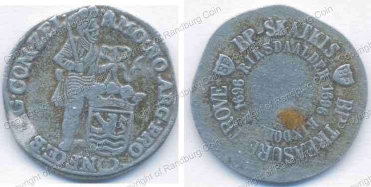 *#* BP Treasure Trove 1696 Riksdaalder Token *#*