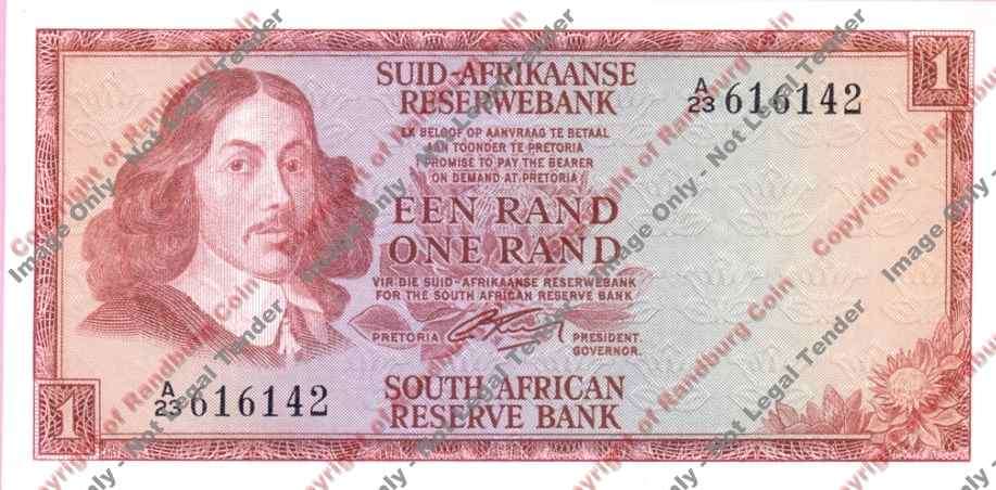 *#* G RISSIK - 2nd Issue - 1 Rand Afr/Eng - AU *#*