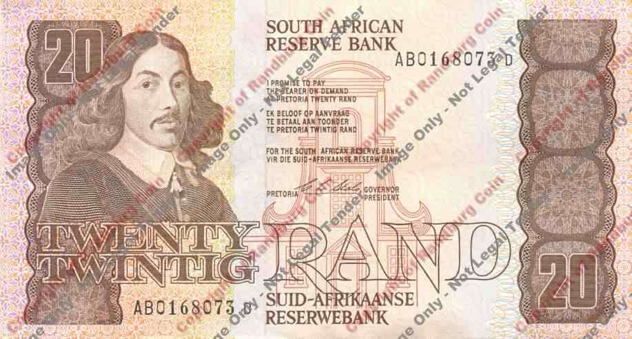 *#* CL Stals 1st Issue - Twenty Rand Note - EF *#*