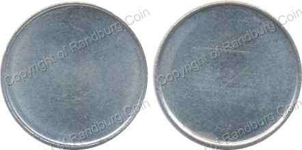 *#* RSA 2nd Decimal Blank Five Cents Coin - see images *#*