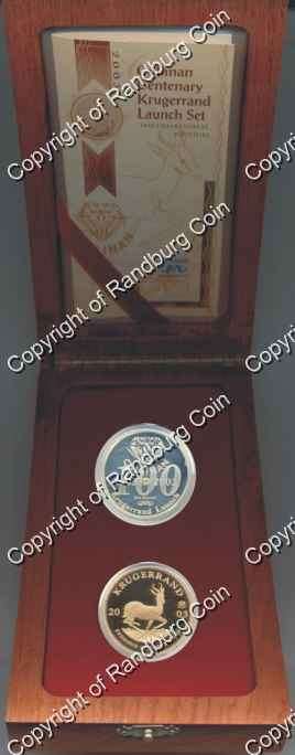 *#* 2003 Krugerrand Cullinan Centenary Launch Set with Diamond *#*