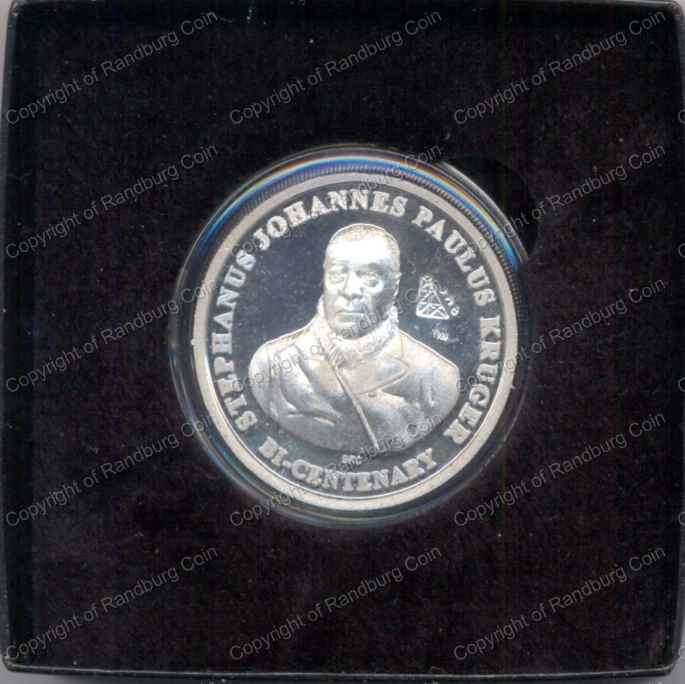 2025 GRC Bi-Centenary Birth of Paul Kruger JHB Mint-mark Silver 1oz Medallion
