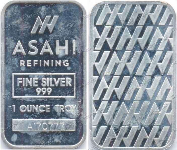 *#* Asahi - .999 Silver Bar weighing 1oz Troy *#*