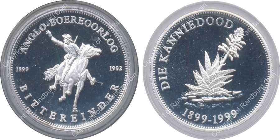 *#* Silver Anglo Boer War Half oz Medallion *#*