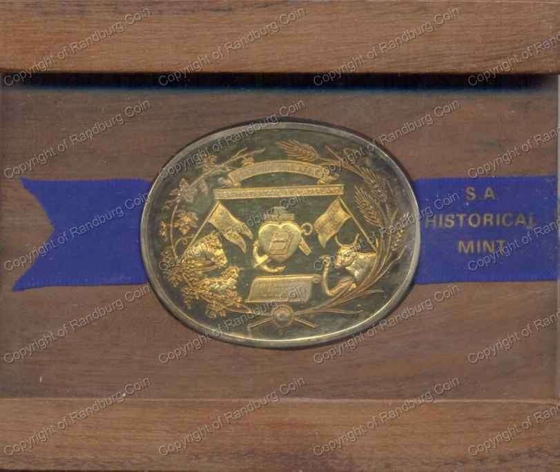 *#* Stg Silver (39.7gr) Medal - Centenary of the Genootskap van Regte Afrikaners *#*