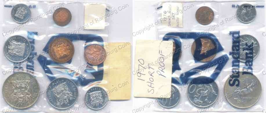 *#* 1970 SA Proof Set in a Sealed Bank Bag Mintage 4000 !!! *#*
