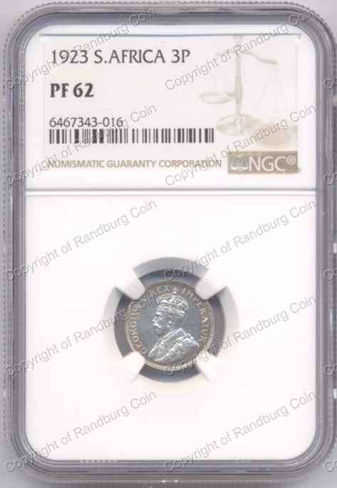 *#* 1923 TICKEY NGC SLABBED PF 62 *#*