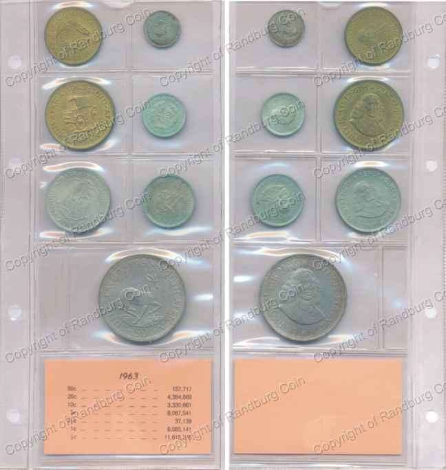 *#* 1963 RSA 1st Decimal Issue Coins *#*