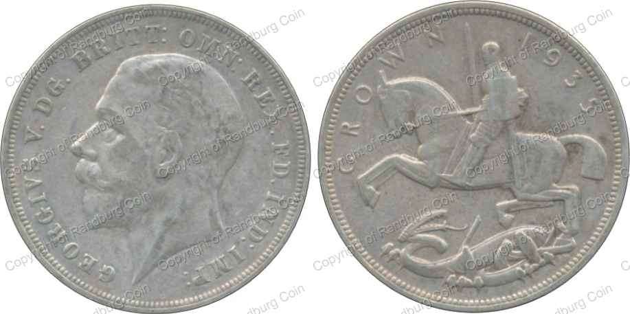 *#* Great Britain 1935 Silver Crown *#*