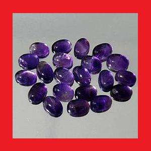 AMETHYST - PURPLE OVAL CABOCHON - 0.875cts