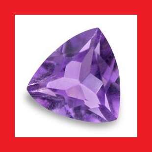 AMETHYST - BEST PURPLE TRILLIANT CUT - 0.700cts