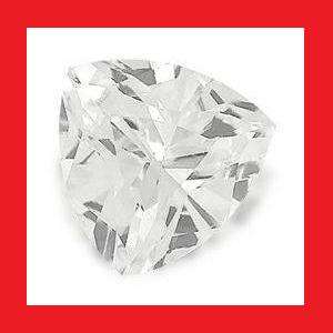 CUBIC ZIRCONIUM - AAA DIAMOND WHITE TRILLIANT FACET - 1.92cts