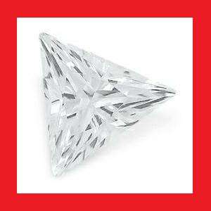 CUBIC ZIRCONIUM - AAA DIAMOND WHITE TRIANGLE CUT - 0.69cts