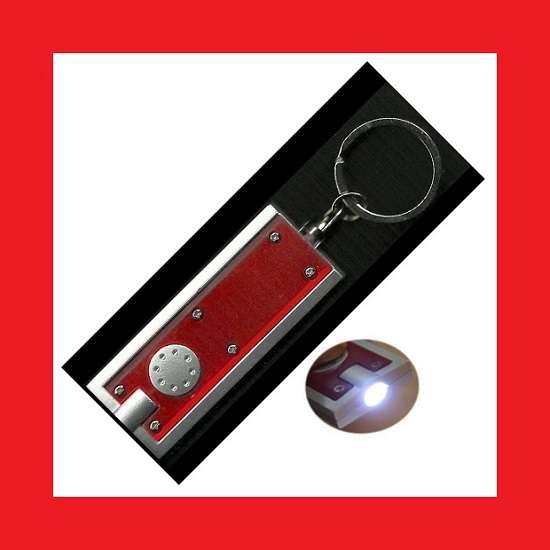 KEYRING WITH BRIGHT LED LIGHT