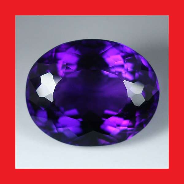 AMETHYST - PURPLE OVAL FACET - 1.40cts