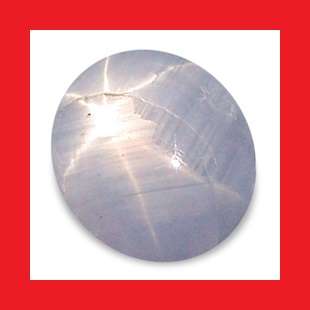 NATURAL STAR SAPPHIRE - BLUE OVAL CABOCHON - 1.115cts