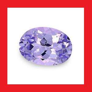 TANZANITE - VIOLET BLUE OVAL FACET - 0.23cts