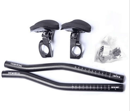 Fluir 100 Tri Bars / Aero Bars / TT Bars - Clip On Handlebars - S Bend