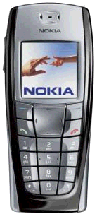 Nokia 6220 cellphone with charger
