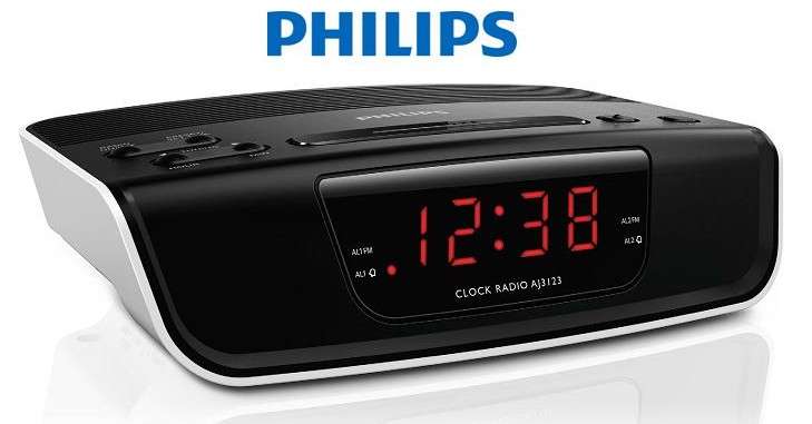 Philips Digital Tuning Clock Radio (AJ3123)