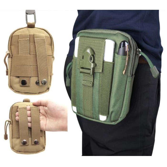 EDC/Utility MOLLE Phone Pouch - Various Tan