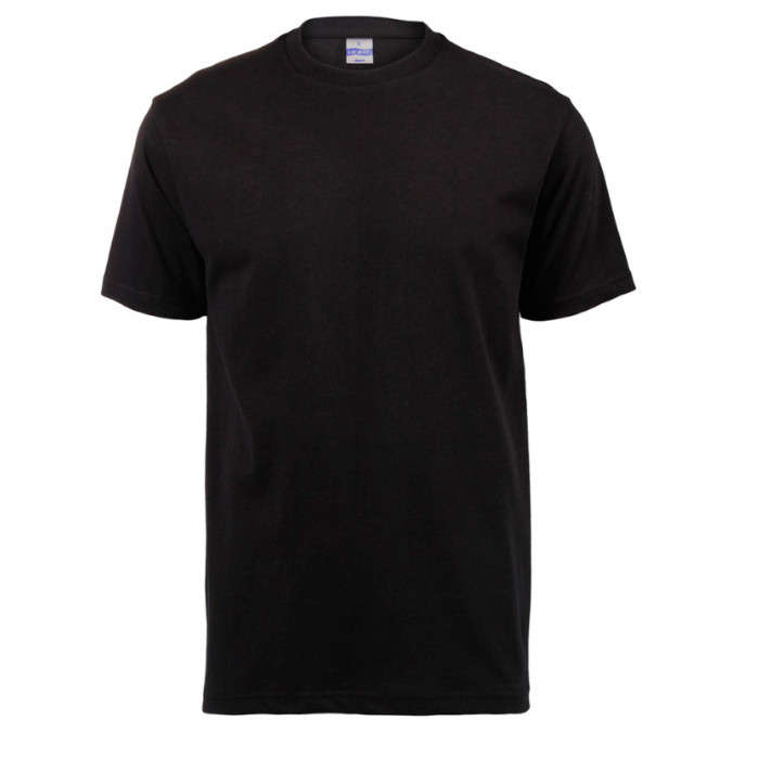 140g Plain T-Shirt - Various Black M