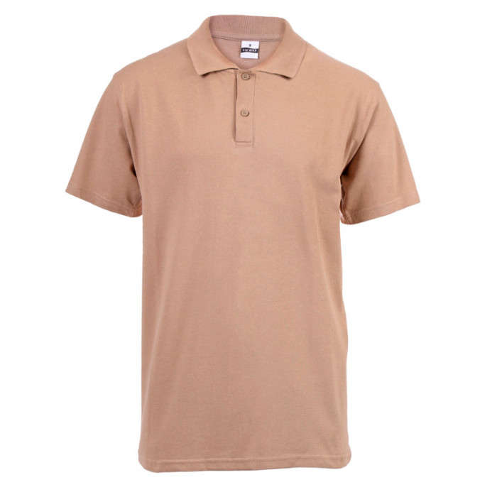 180g Plain Pique Knit Men's Polo Golf Shirt - Various Black L