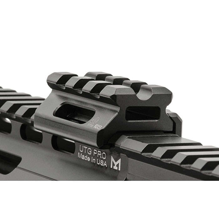 UTG Super Slim Picatinny Riser Mount, 0.5" Height, 3 Slots