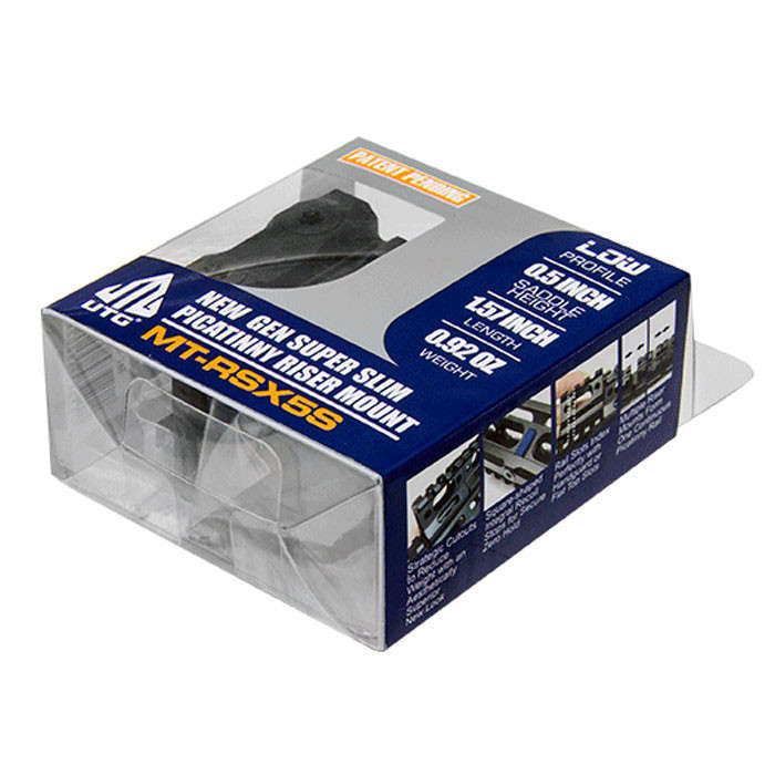 UTG Super Slim Picatinny Riser Mount, 0.5" Height, 3 Slots