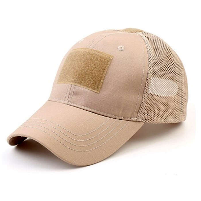 TacSpec Mesh Tactical Cap with Velcro - Various Desert Digital