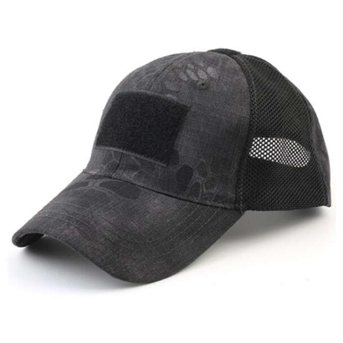 TacSpec Mesh Tactical Cap with Velcro - Various Desert Digital