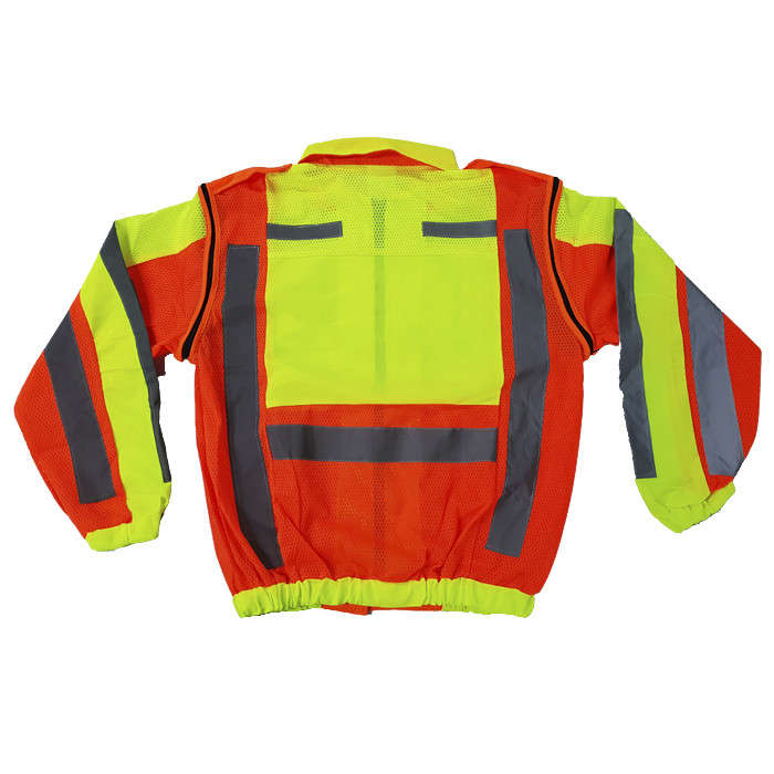 Metro Reflective Jacket with Detachable Sleeves M