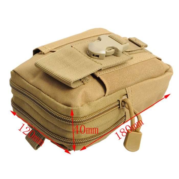 EDC/Utility MOLLE Phone Pouch - Various Tan