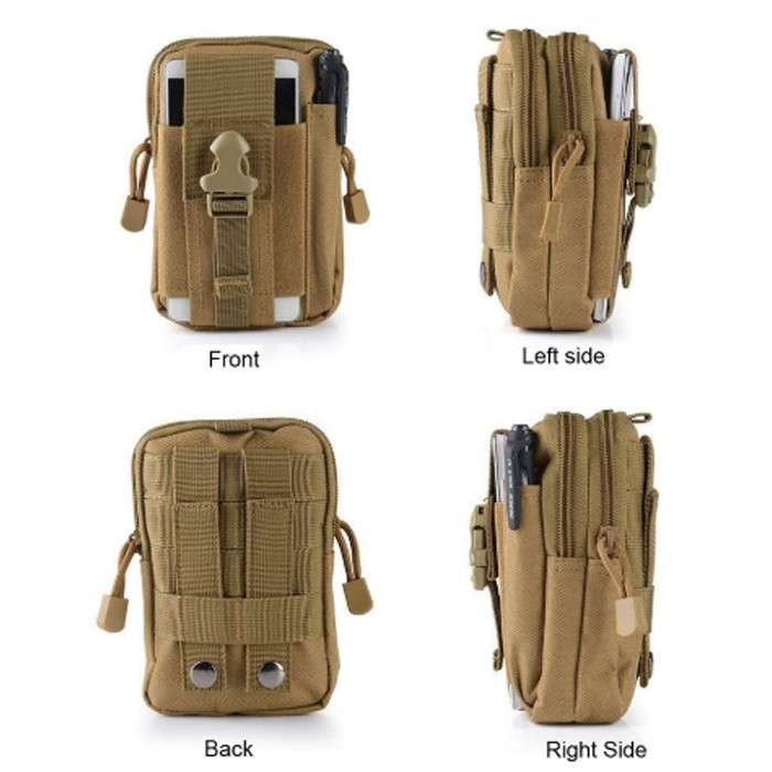 EDC/Utility MOLLE Phone Pouch - Various Tan