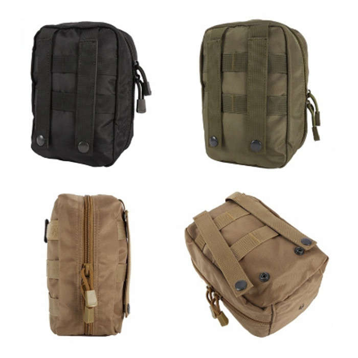 DZI FAK/Utility Pouch with Medic Velcro Patch - Various Black