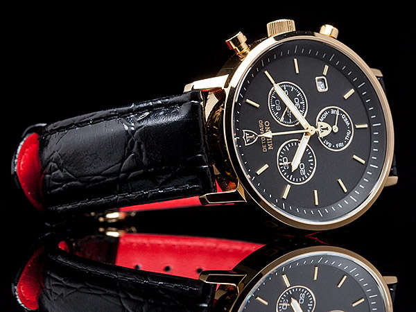 *German Motorsports* DETOMASO Men's MILANO Swiss Edition Chronograph Watch BRAND NEW!!