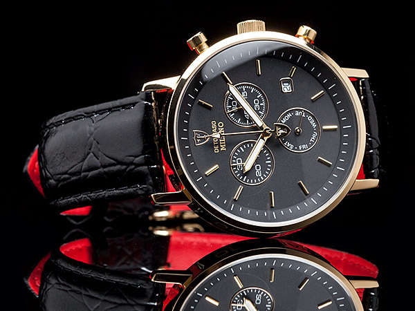 *German Motorsports* DETOMASO Men's MILANO Swiss Edition Chronograph Watch BRAND NEW!!